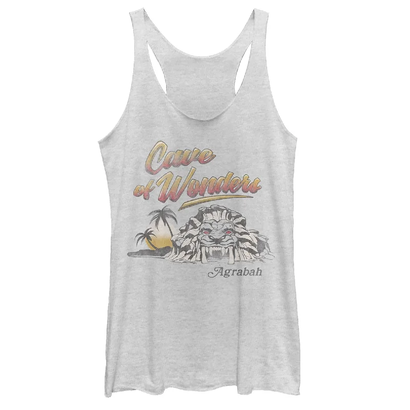 Women's Aladdin Cave of Wonder Postcard Racerback Tank Top halter tank top