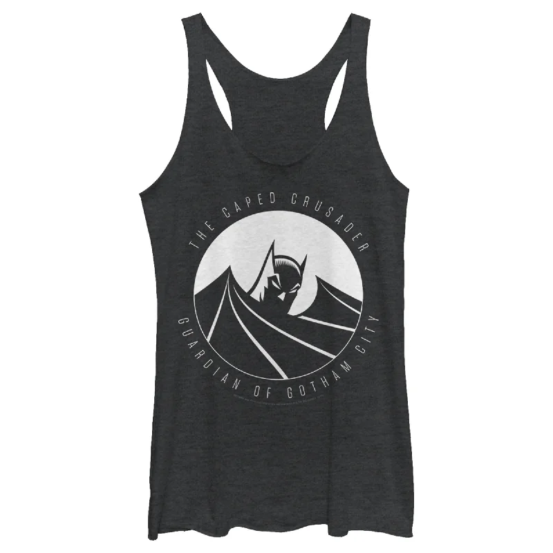 Women's Batman Guardian of Gotham Racerback Tank Top cherry red tank