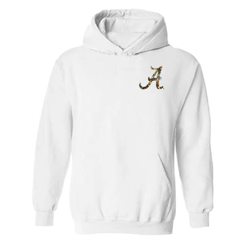 Alabama - NCAA Women's Rowing : Ashley Perrott - Tree Sand Camo Hooded Sweatshirt Hoodie with Zipper Placket Modern Functional