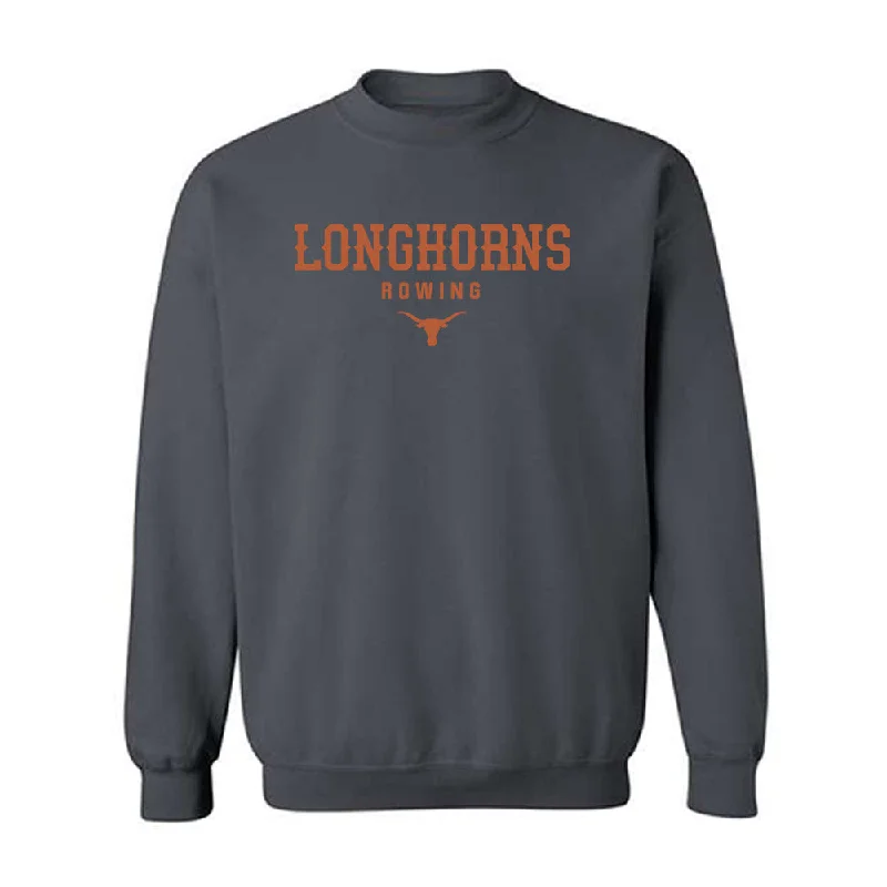 Texas - NCAA Women's Rowing : Sue Holderness - Classic Shersey Crewneck Sweatshirt Hoodie Jacket Zipper Layering