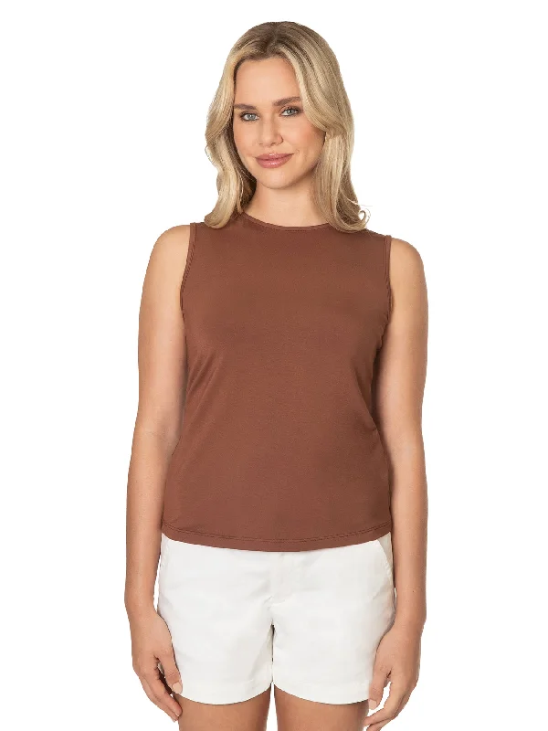 Sunsational Jersey Michelle Top Jet Black Jersey Tee