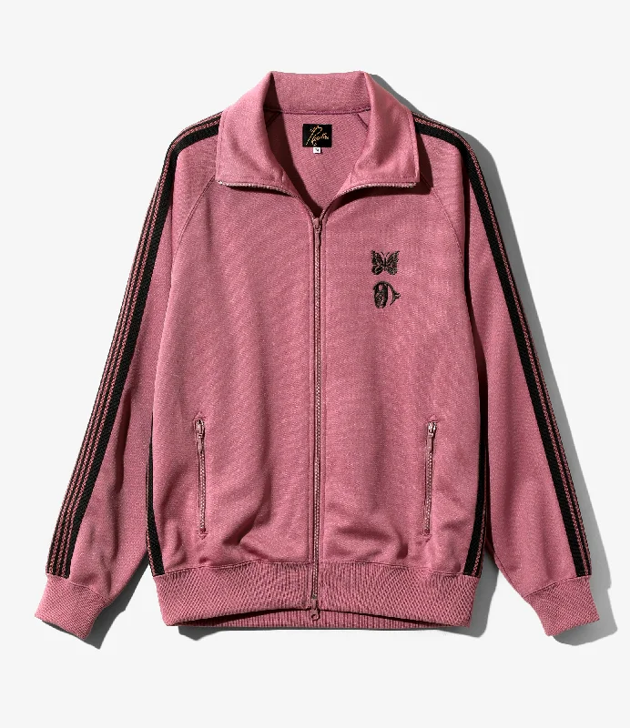 Needles x Kae Tanaka - Track Jacket - Pink Anorak Shell Jacket Lightweight Jacket
