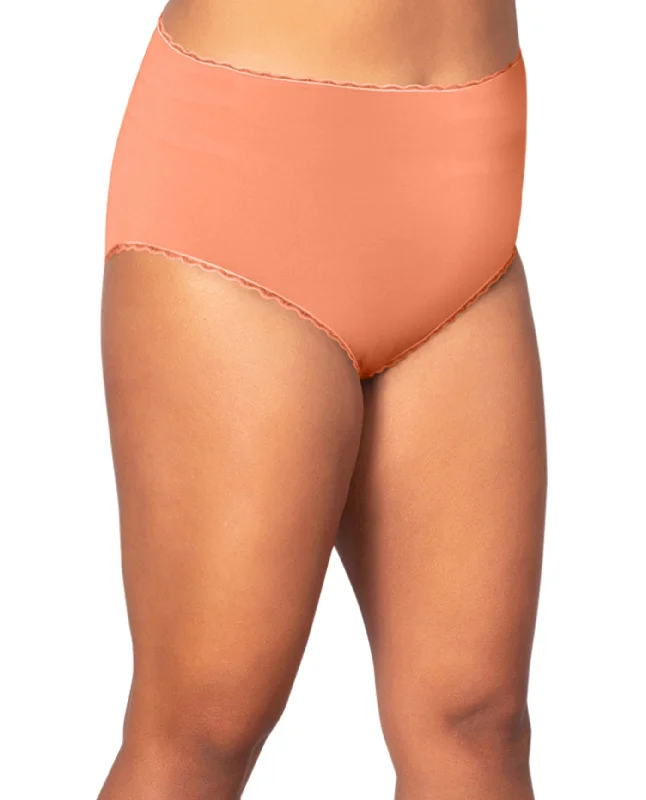 On The Plus Side Lace Trim Cotton Jersey Plus Size Panties Elegant Jersey Shirt