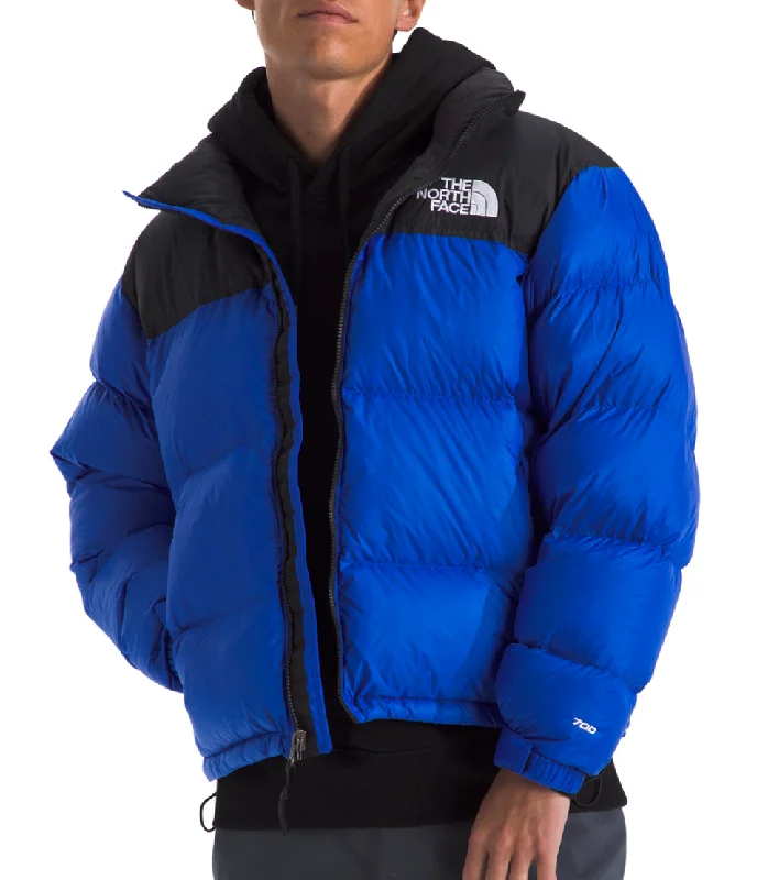 Men's 1996 Retro Nuptse Jacket Belted Jacket Elasticated Jacket Padded Jacket