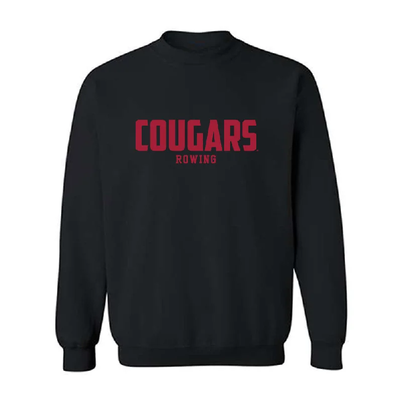 WSU - NCAA Women's Rowing : Sara Torres - Classic Shersey Crewneck Sweatshirt Hoodie with Exposed Zipper Edgy Industrial