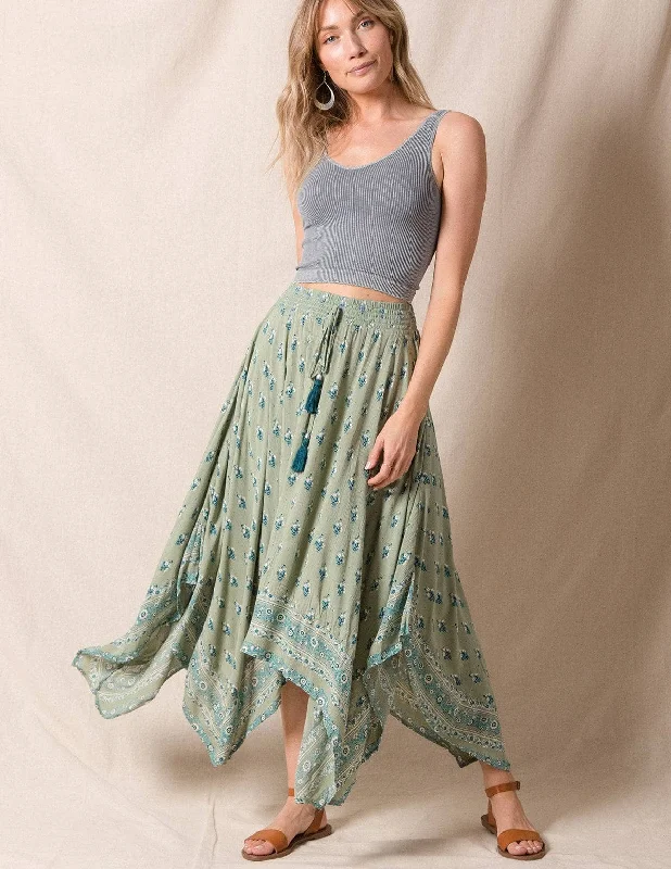 Julietta  Skirt flowy skirt hem