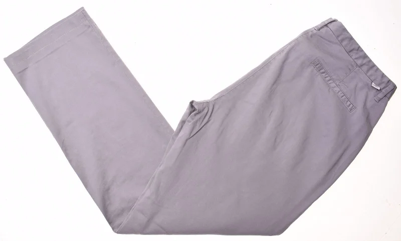CERRUTI 1881 Womens Trousers IT 42 W28 L27 Grey Cotton Trousers Favorite Customer