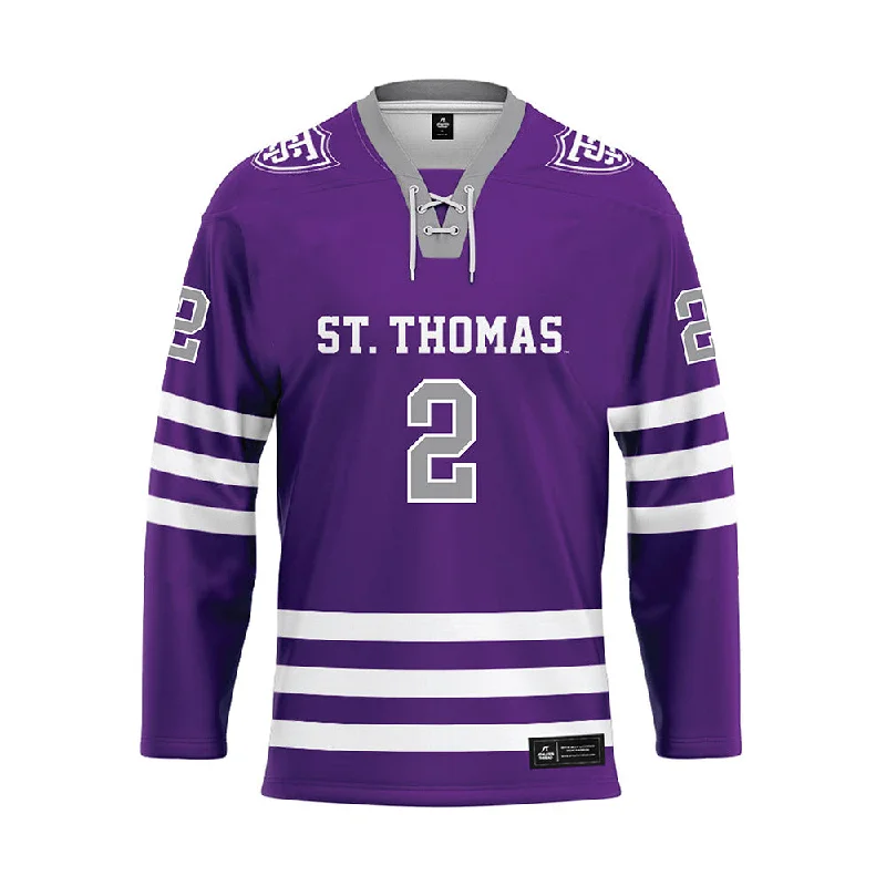 UST - NCAA Women's Ice Hockey : Maddy Clough - Hockey Jersey Scoop Neck Jersey Top