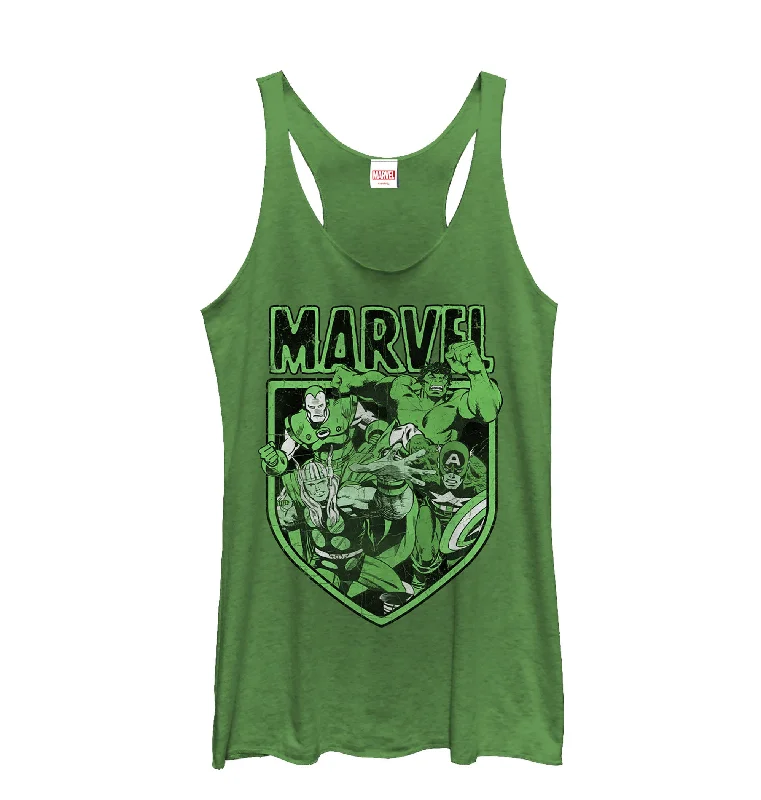 Women's Marvel Avengers Shield Racerback Tank Top flexible tank top