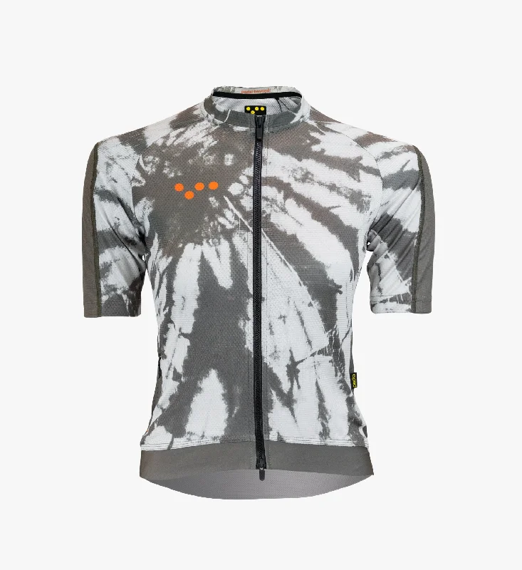 Off Grid / Women's Gravel Jersey - Mono Dye Striped Jersey Top