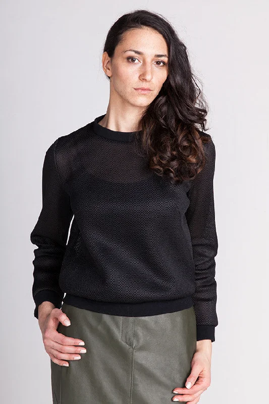 Sloane Sweatshirt Hoodie with Ribbed Cuffs Snug Fit Comfort
