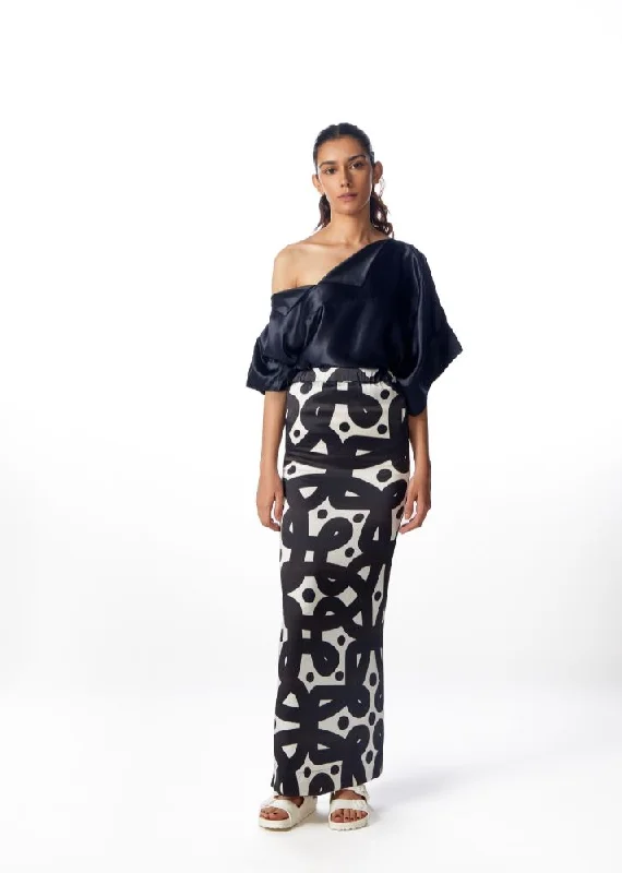 Kolam Slit Skirt corduroy skirt textured