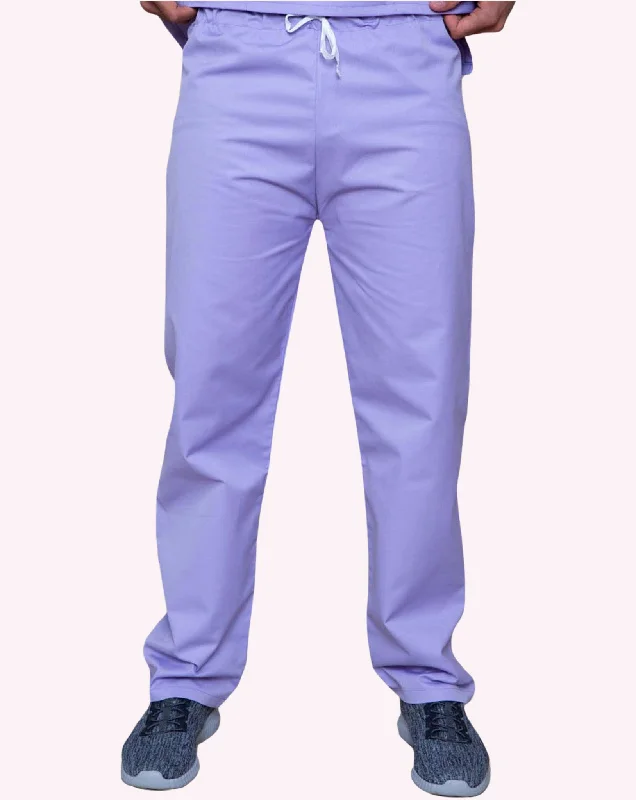 Mawson Lilac Classic Unisex Scrub Trousers (in Polycotton) Trousers Harem Relaxed Fit Mawson Lilac Classic Unisex Scrub Trousers (in Polycotton) Trousers Harem Relaxed Fit