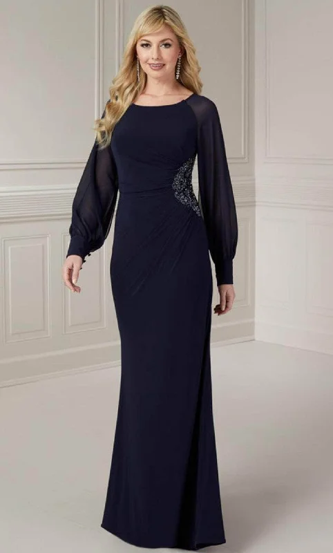 Christina Wu Elegance 17131 - Jersey Evening Gown Retro Jersey Tee