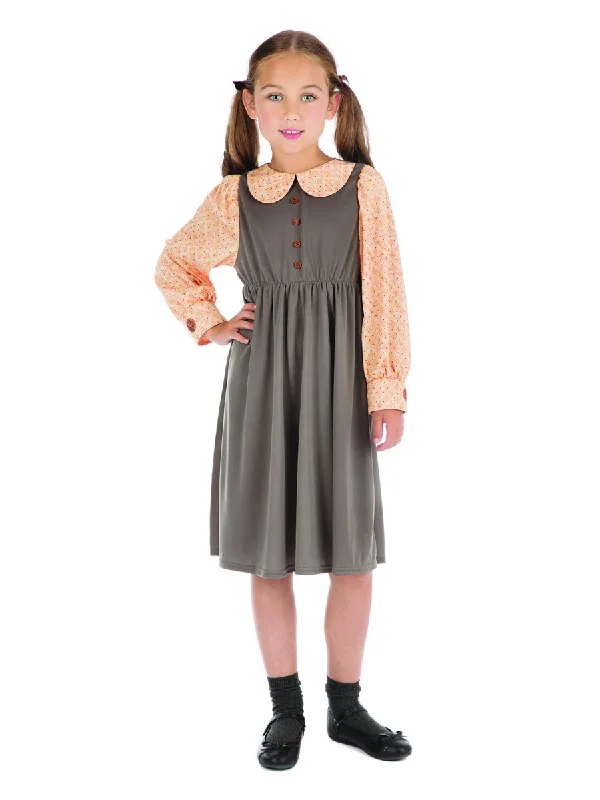 Victorian Schoolgirl Costume Girls Dress Tunics Lace romantic
