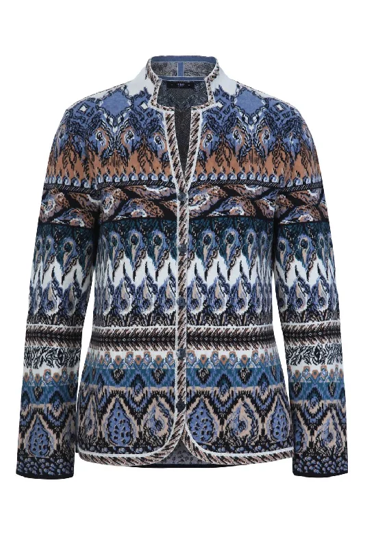 Women's Ornament Jacket In Almond Chenille Jacket Brocade Jacket Lace Jacket