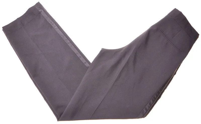 MISS B'S INC. Womens High Waist Trousers W28 L33 Black Polyester Vintage Trousers Vintage Classic
