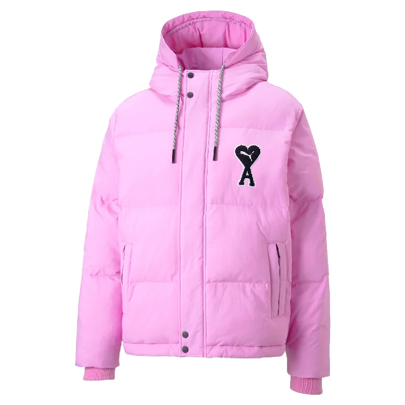 Puma x AMI Puffer Jacket Orchid Striped Jacket Polka Dot Jacket Floral Jacket