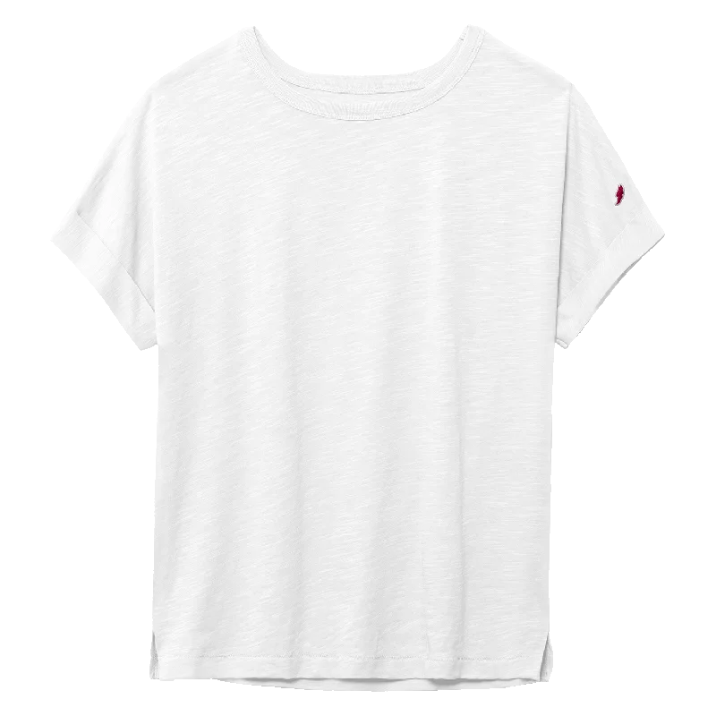 JS200 Jersey Slub Women's Short Sleeve Tee Daily Wear Jersey Tee