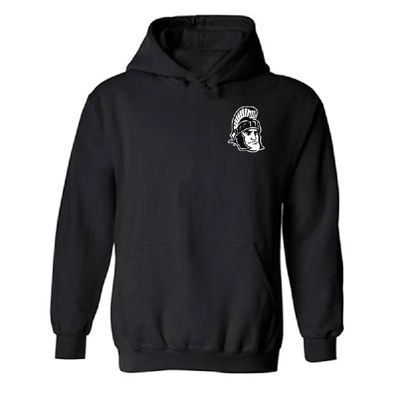 Michigan State - NCAA Women's Rowing : Taylor Peterson - Hooded Sweatshirt Hoodie with Hem Ribbing Snug Secure