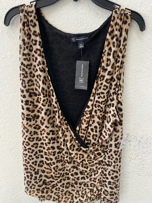 Animal Print INC International Concepts NEW Tank Women's halter tank top