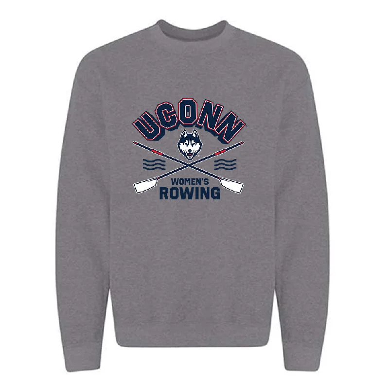 UConn - NCAA Women's Rowing : Megan Donaghy - Sports Shersey Crewneck Sweatshirt Hoodie with Drawstring Waist Adjustable Fitted