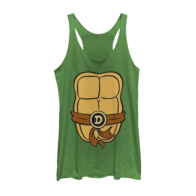 Women's Teenage Mutant Ninja Turtles Donatello Costume Racerback Tank Top workout tank top Women's Teenage Mutant Ninja Turtles Donatello Costume Racerback Tank Top workout tank top