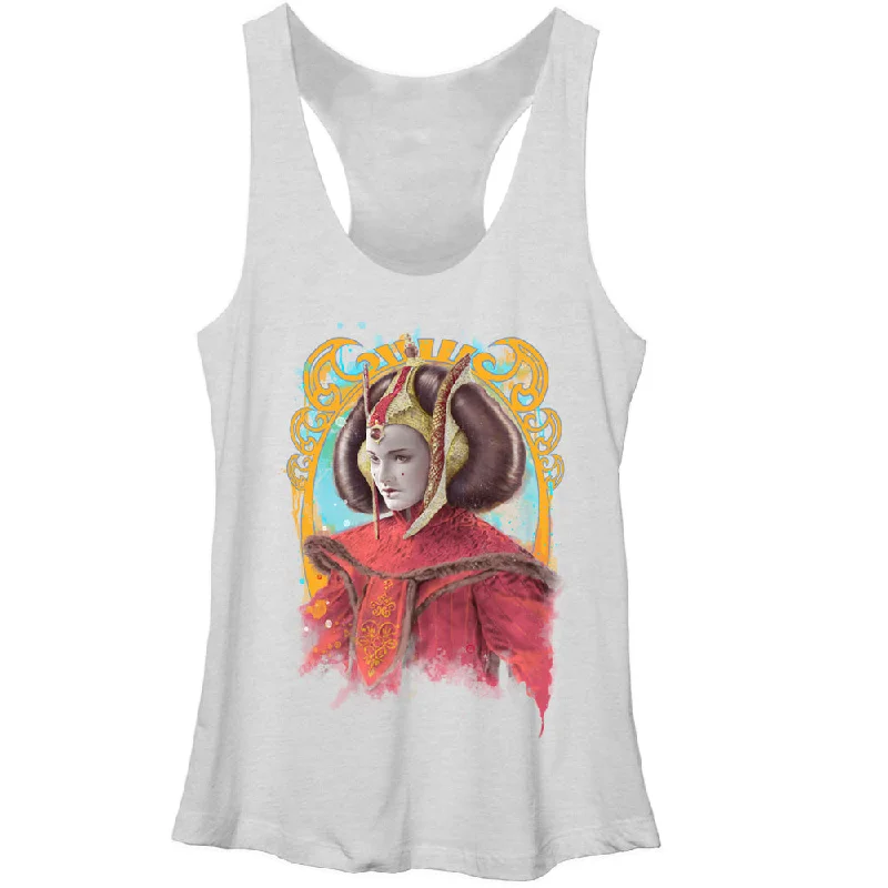 Women's Star Wars Queen Amidala Racerback Tank Top essential tank top