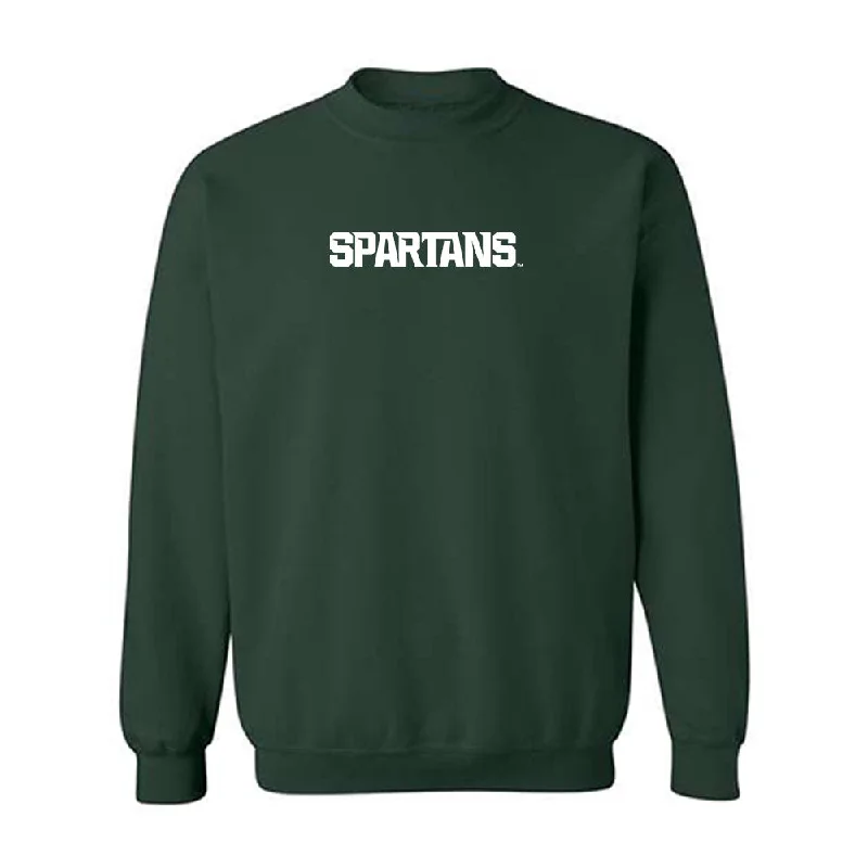 Michigan State - NCAA Women's Rowing : Braeden Tokar - Generic Shersey Crewneck Sweatshirt Hoodie with Turtle Neck Cozy Winter