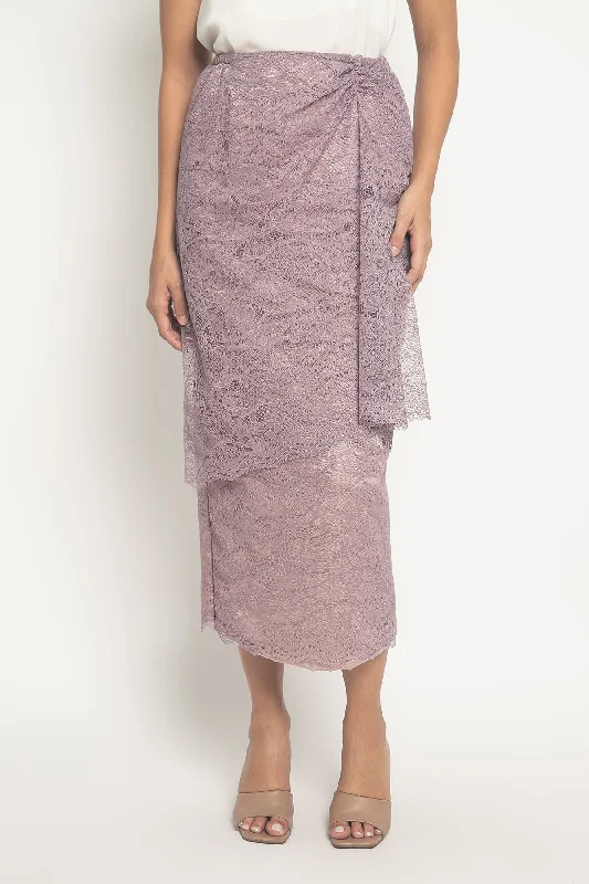 Elsie Skirt in Purple summer skirt style