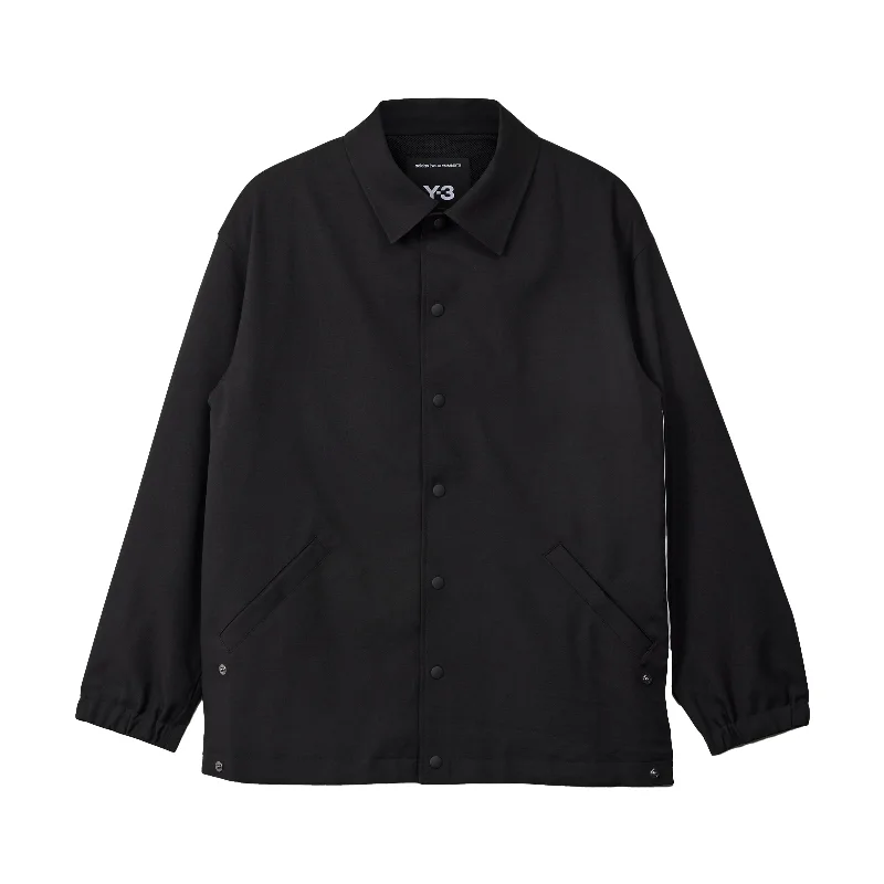 ADIDAS Y-3 Sport Uniform 3 Stripes Jacket Black Chenille Jacket Brocade Jacket Lace Jacket