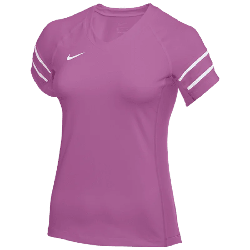 Nike Women's Club Ace Women's Short-Sleeve Volleyball Jersey (Slim Fit) Branded Jersey Tee