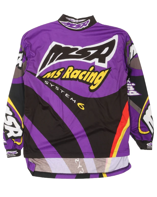MSR Racing System 6 Racing Jersey V Neck Jersey Blouse