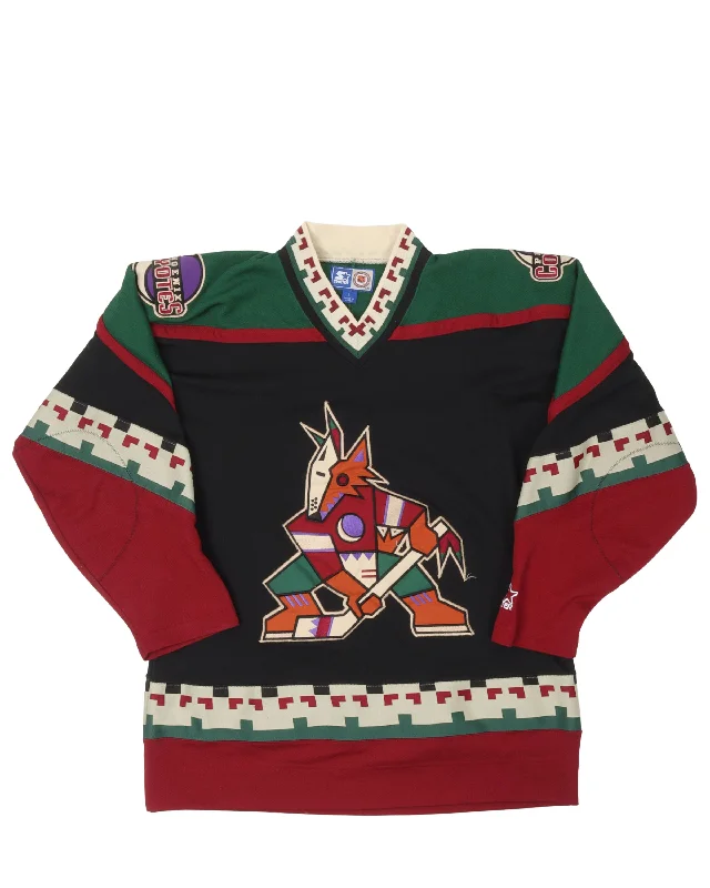 Starter Phoenix Coyotes NHL Hockey Jersey Ribbed Jersey Tee