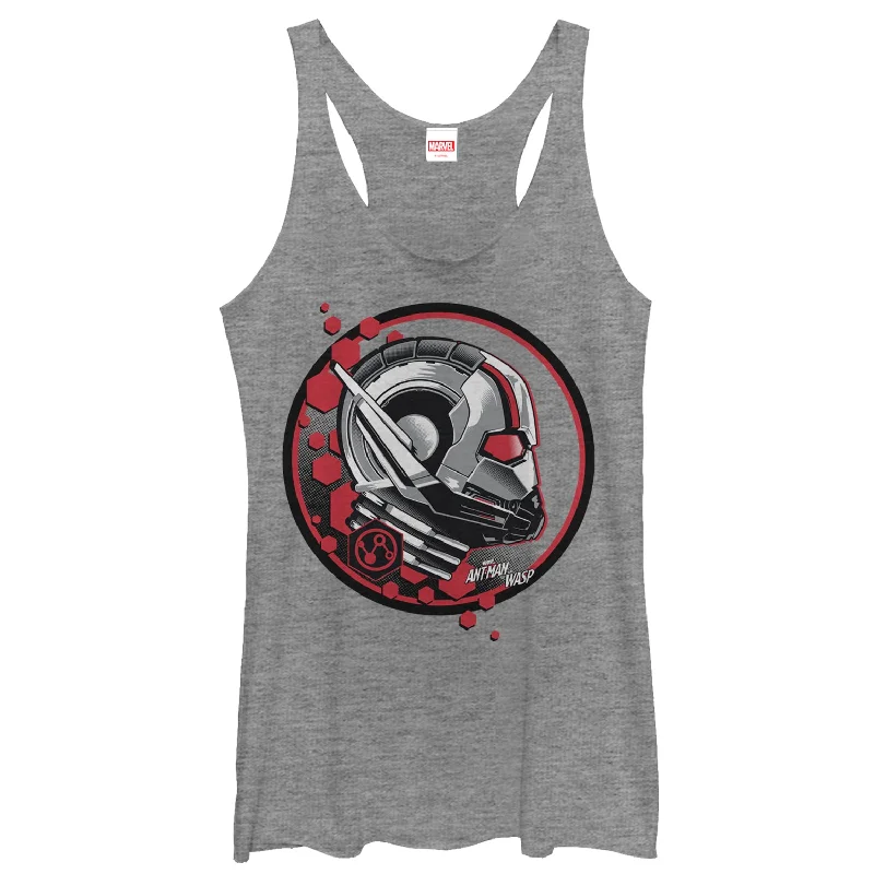 Women's Marvel Ant-Man and the Wasp Stamp Racerback Tank Top casual tank top