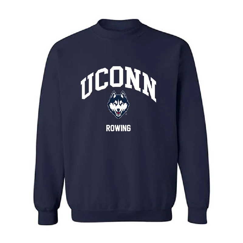 UConn - NCAA Women's Rowing : Megan Donaghy - Classic Shersey Crewneck Sweatshirt Hoodie with Hem Detail Decorative Unique