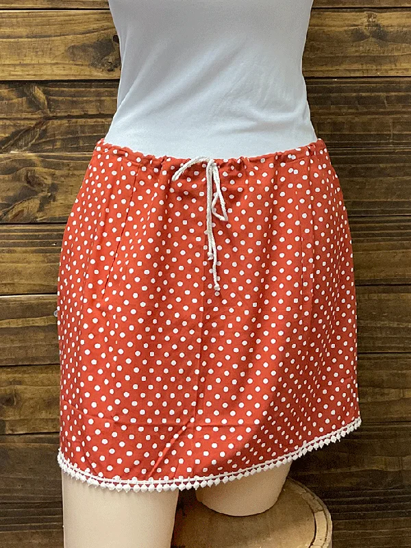 Santiki 5768-1024 Womens Kaia Skirt Rusty Dot relaxed fit skirt