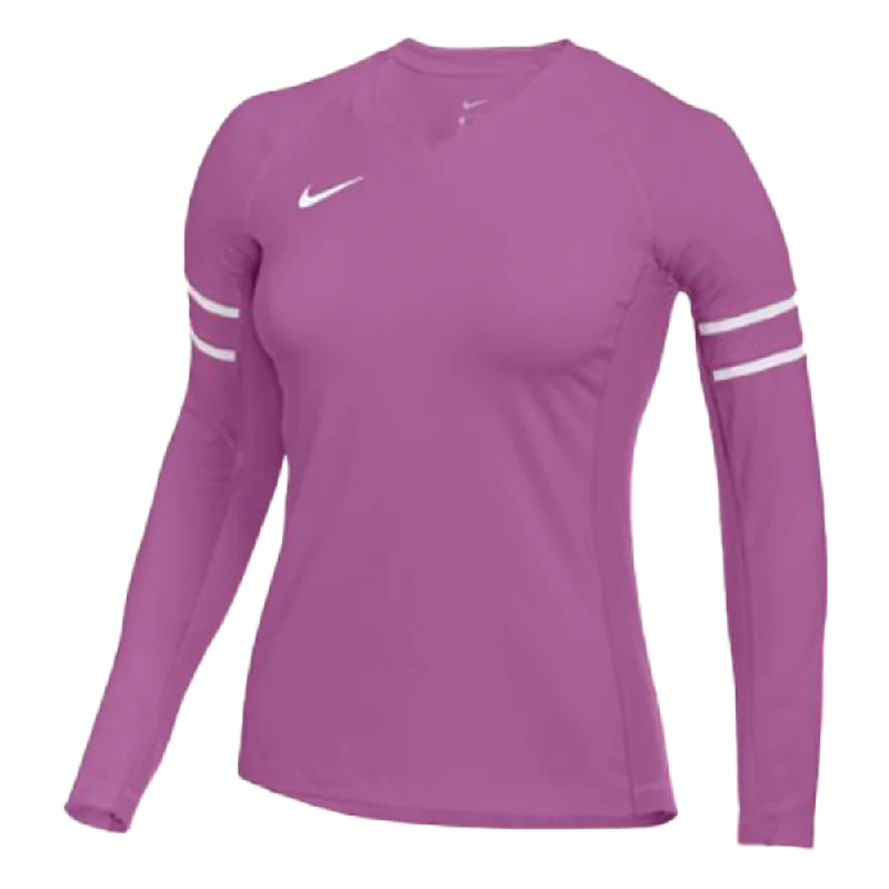 Nike Women's Stock Club Ace Long Sleeve Jersey (Slim Fit) Affordable Jersey Tee