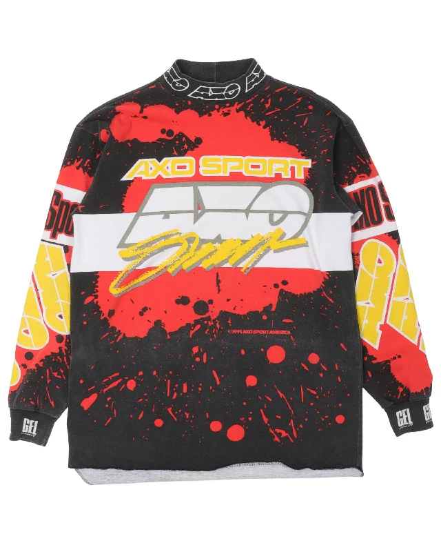 AXO Sport Splatter Racing Jersey Spring Jersey Blouse