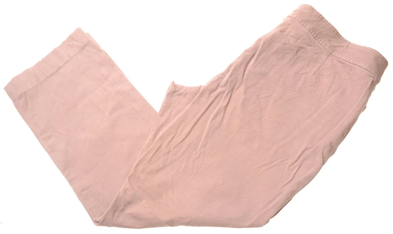 CHAPS Womens Chino Trousers Size 12 W32 L25 Beige Cotton Trousers Sale Discount