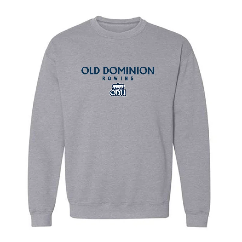 Old Dominion - NCAA Women's Rowing : Gabriella Barnard - Classic Shersey Crewneck Sweatshirt Hoodie with Drawstring Waist Adjustable Fitted