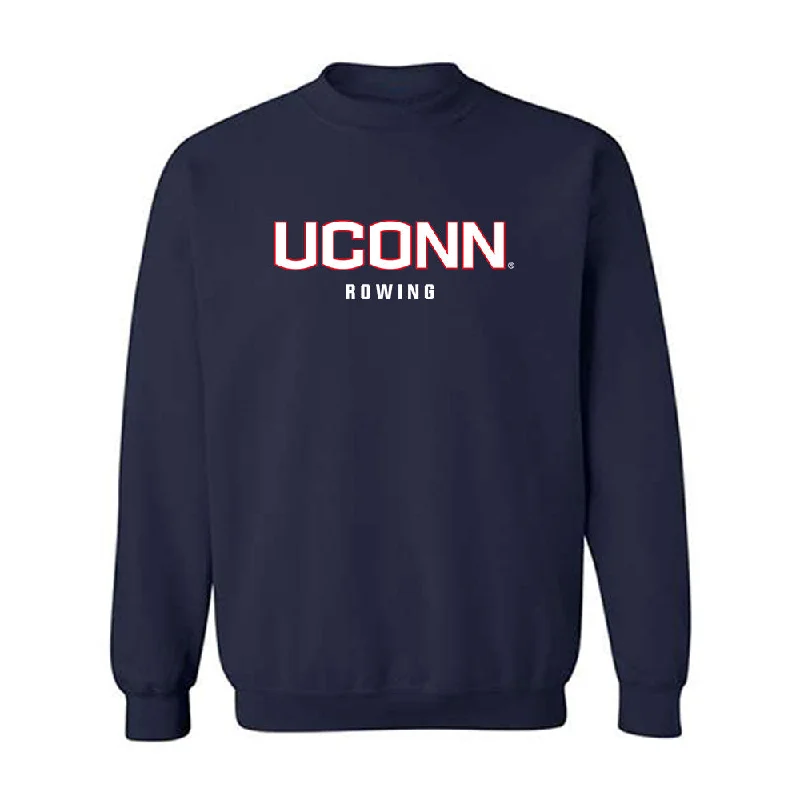 UConn - NCAA Women's Rowing : Megan Donaghy - Classic Shersey Crewneck Sweatshirt Hoodie with Elastic Waist Stretchable Comfortable