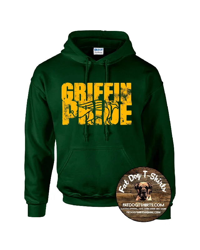 QUEEN OF PEACE-GRIFFIN PRIDE  HOODIE-NEW 2024 Hoodie with Tie-Dye Psychedelic Retro
