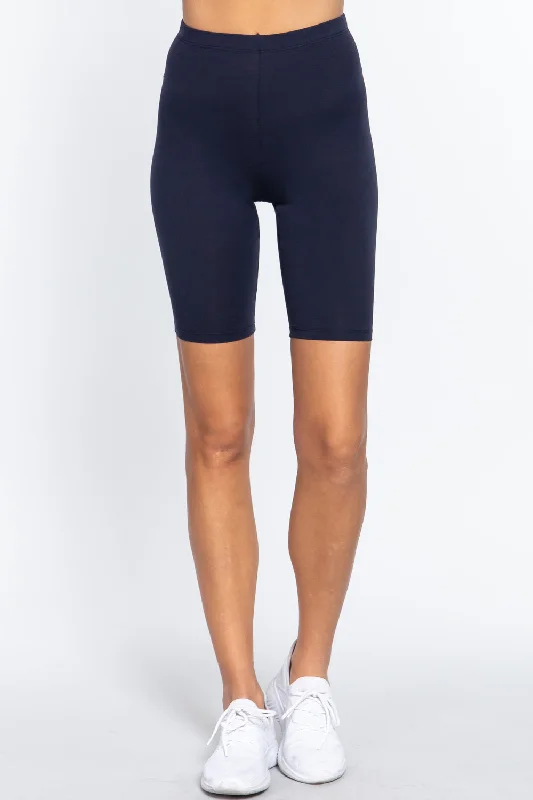 Cotton Jersey Short Leggings Mint Green Jersey Tee
