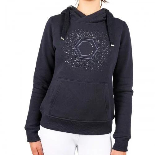 Coldstream Womens/Ladies Swanlaws Diamante Hoodie Hoodie with Elastic Waist Stretchable Comfortable