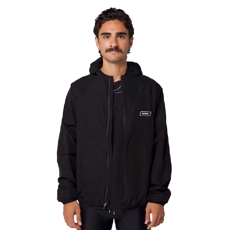 Ripstop Lightweight Jacket - Black Herringbone Jacket Houndstooth Jacket Plaid Jacket