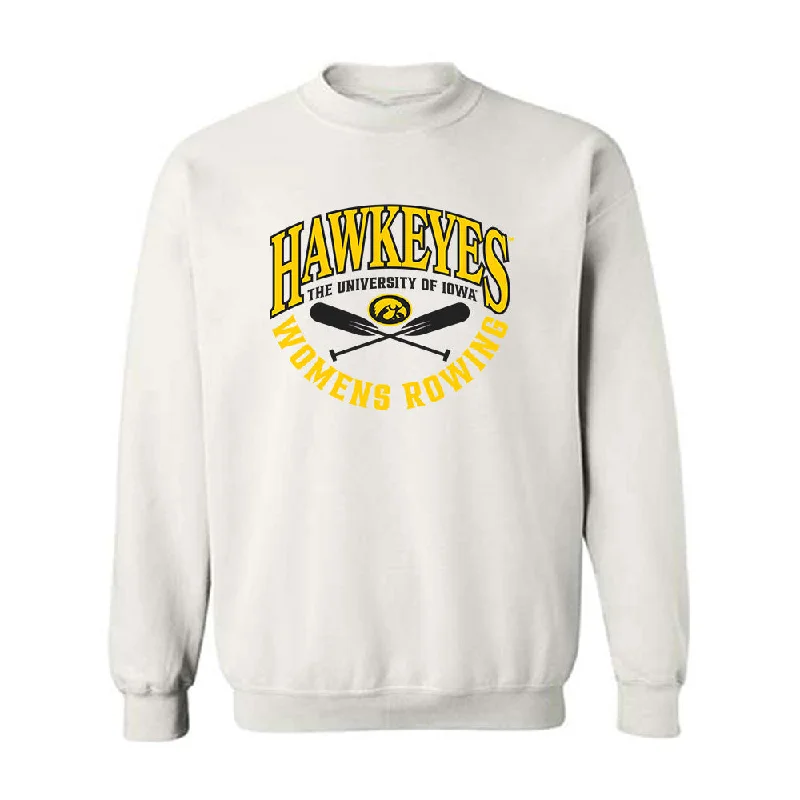 Iowa - NCAA Women's Rowing : Brynn Storhoff - Sports Shersey Crewneck Sweatshirt Hoodie with Typography Text Message