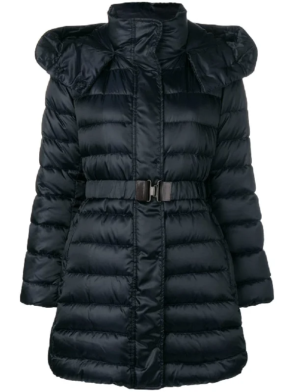 hooded down jacket Belted Jacket Elasticated Jacket Padded Jacket