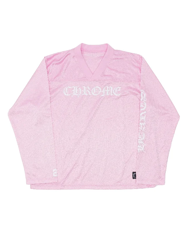 'Love You' Mesh Warm Up Jersey Maximalist Jersey Tee