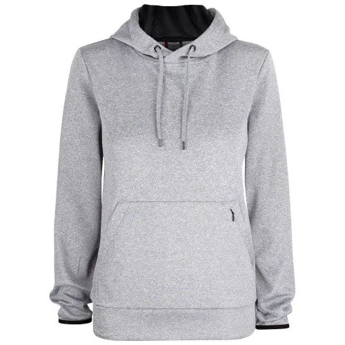 Clique Womens/Ladies Oakdale Hoodie Hoodie with Hem Patch Decorative Personalized